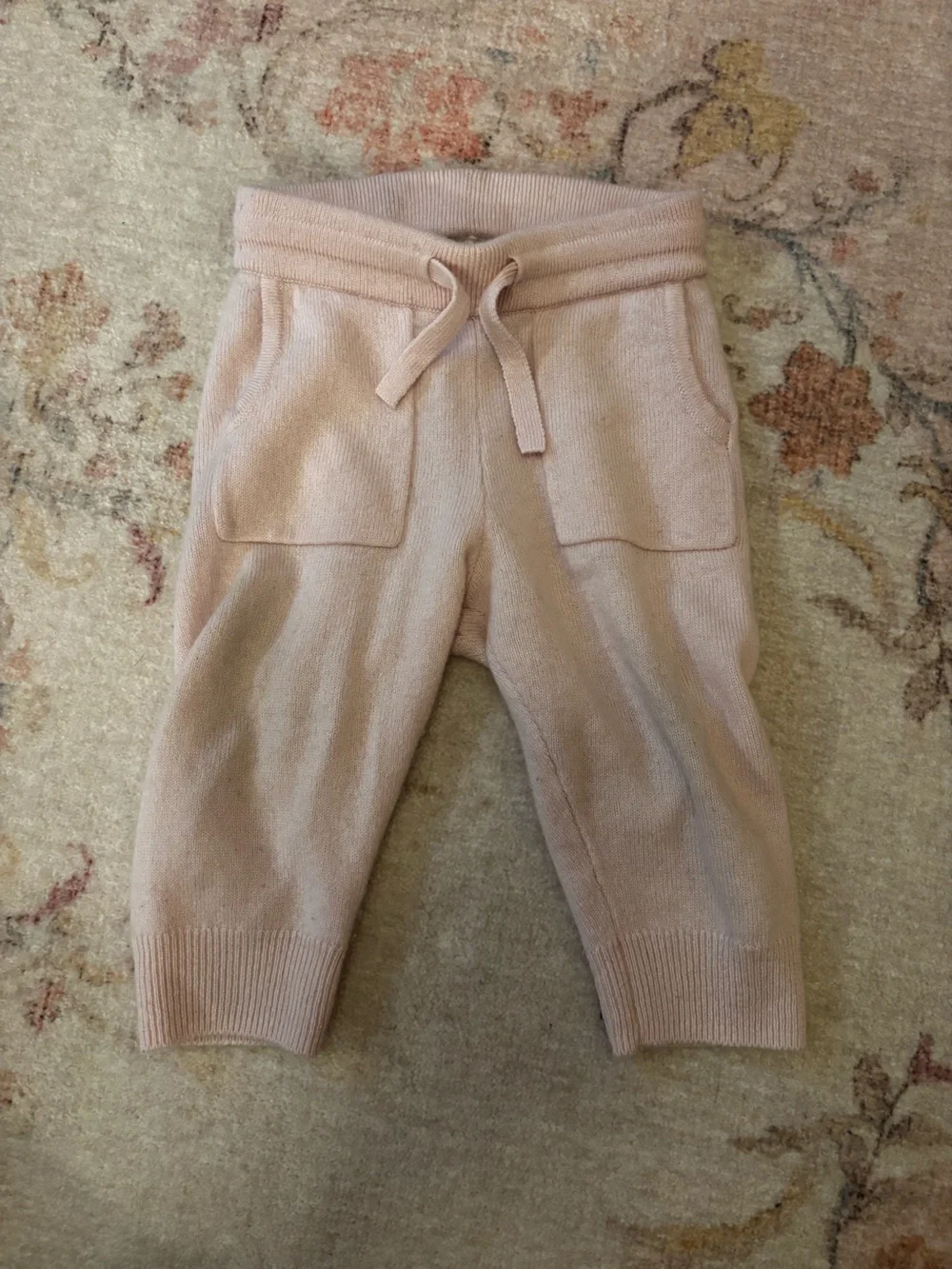 Quince Baby Cashmere Set Minimal Pink 9-12M
